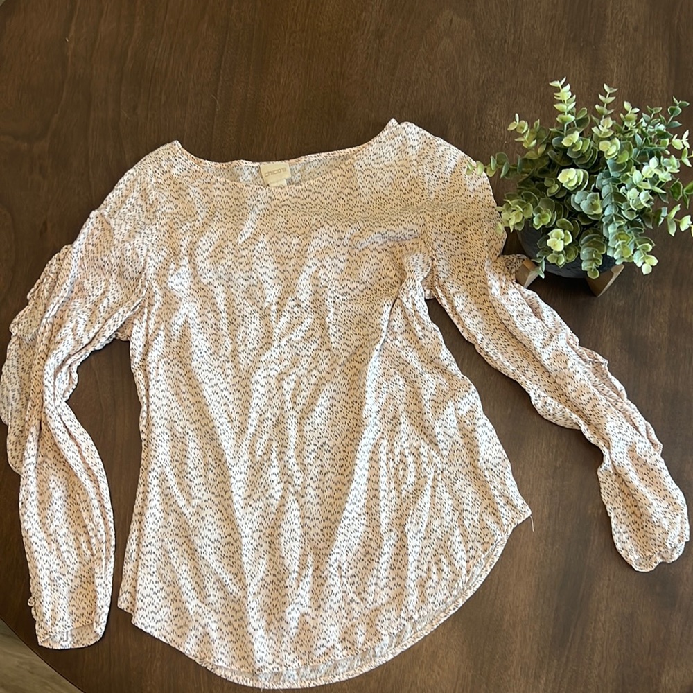 Chico’s satin blouse